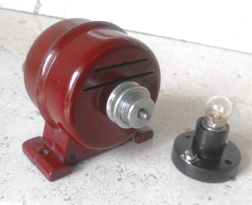 Wilesco dynamo aus bakelit - bakelit, mit